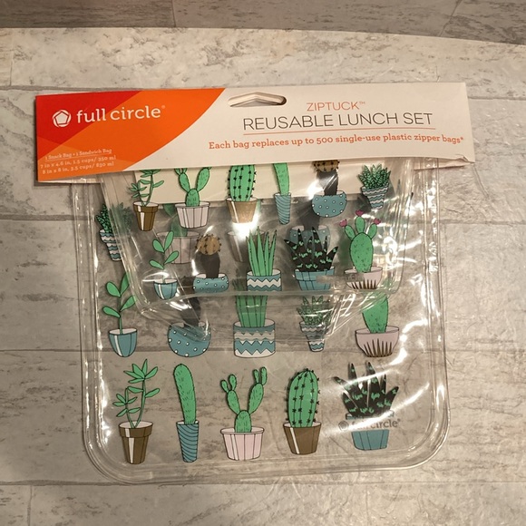 Ziptuck Sustainable Reusable Snack Bags & Sandwich Bag Bundle - Picture 2 of 16